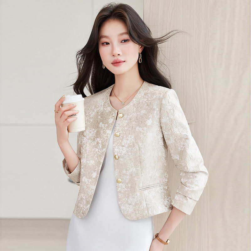 春秋小香风西装外套女高级感西服