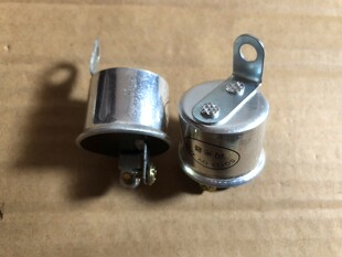 12v叉车圆形闪光器24v两插闪光器圆形转向灯继电器