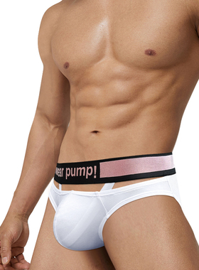 PUMP!莫代尔男士内裤三角吊环镂空性感趣味阴囊托带提睾三角裤男