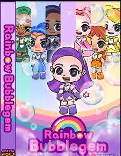 彩虹泡泡阿凡达世界联名换装盲袋附安静书专注力手工diy玩具书