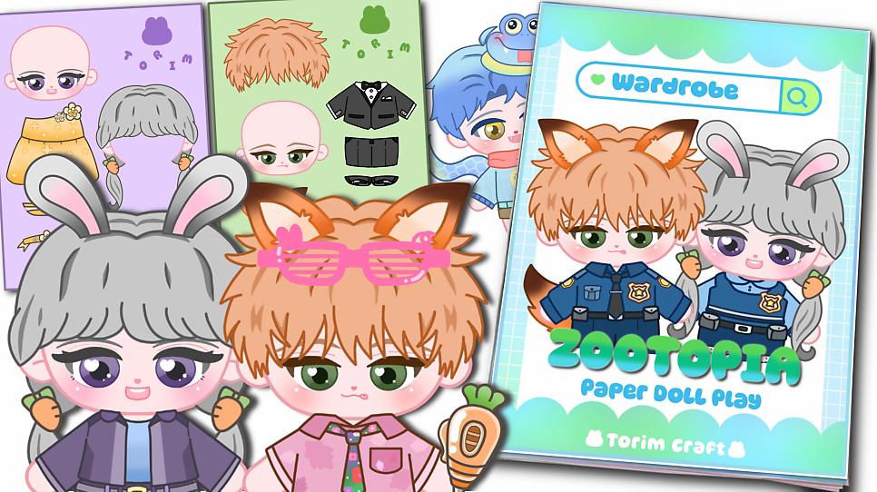 自制疯狂动物城2安静书盲袋解压儿童手工专注力创意diy益智玩具,玩具/童车/益智/积木/模型,手工折纸/剪纸书,淘宝优惠券,粉丝福利购,淘宝优惠卷