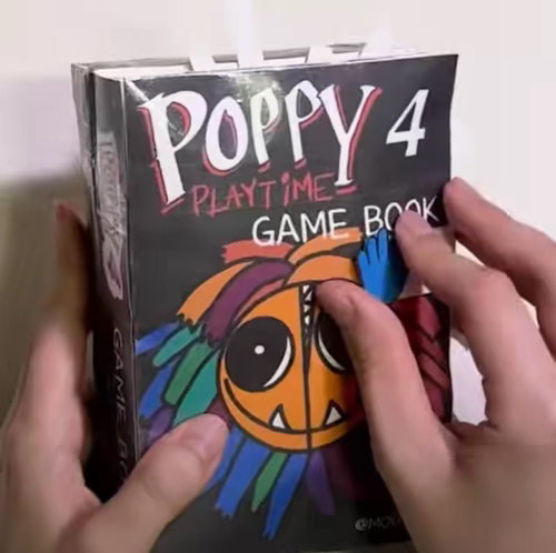 Poppy的游戏时间4游戏捏捏乐安静书儿童专注力手工玩具书