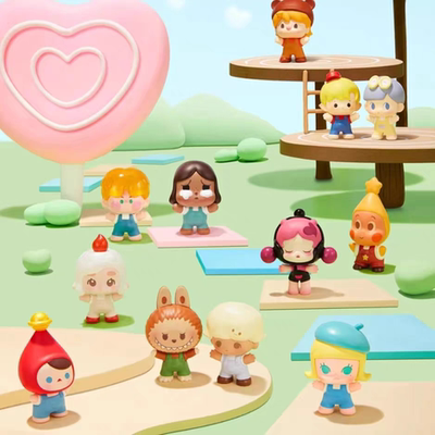 「抱抱系列」泡泡玛特正版萌粒POP BEAN SP拉布布哭娃星星人公仔