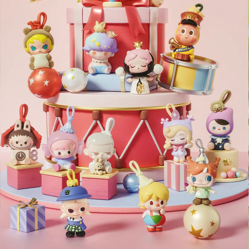 【POPMART】正版泡泡玛特庆祝这一刻系列萌粒可爱公仔手办DIY摆件
