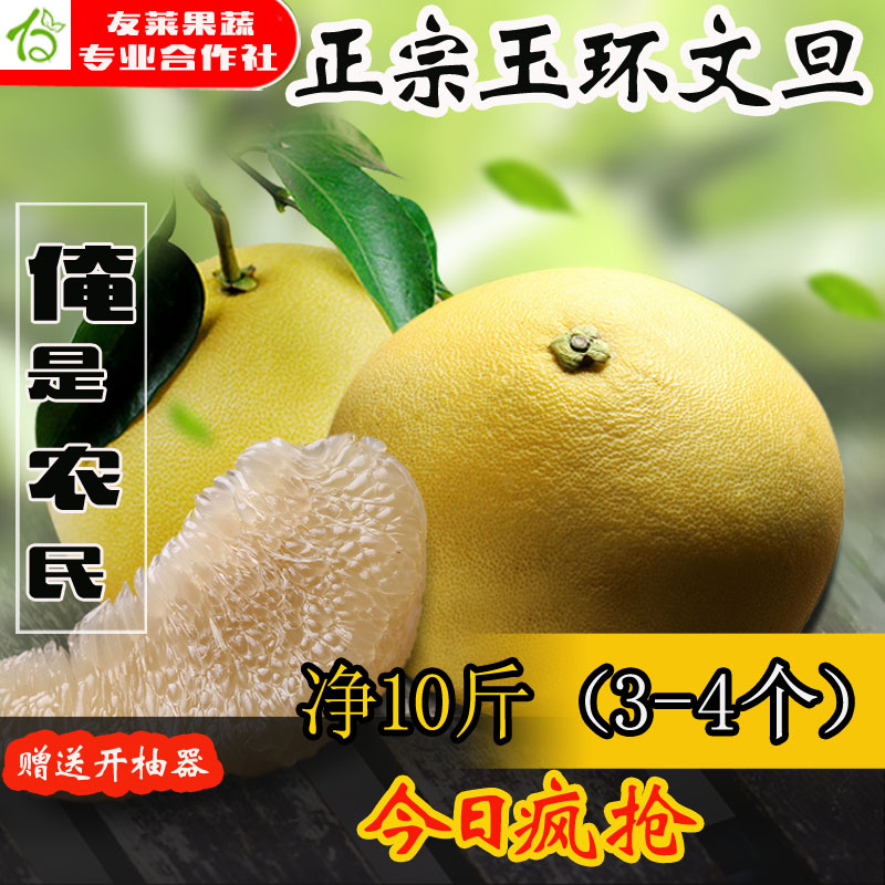 正宗台州玉环文旦当季鲜果现摘爆汁白肉蜜柚楚门柚子时令新鲜水果