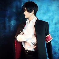 [gửi cà vạt, băng tay] gia sư Yunque Kyung COS quần áo quần áo áo dài cosplay trang phục nam - Cosplay cosplay luffy