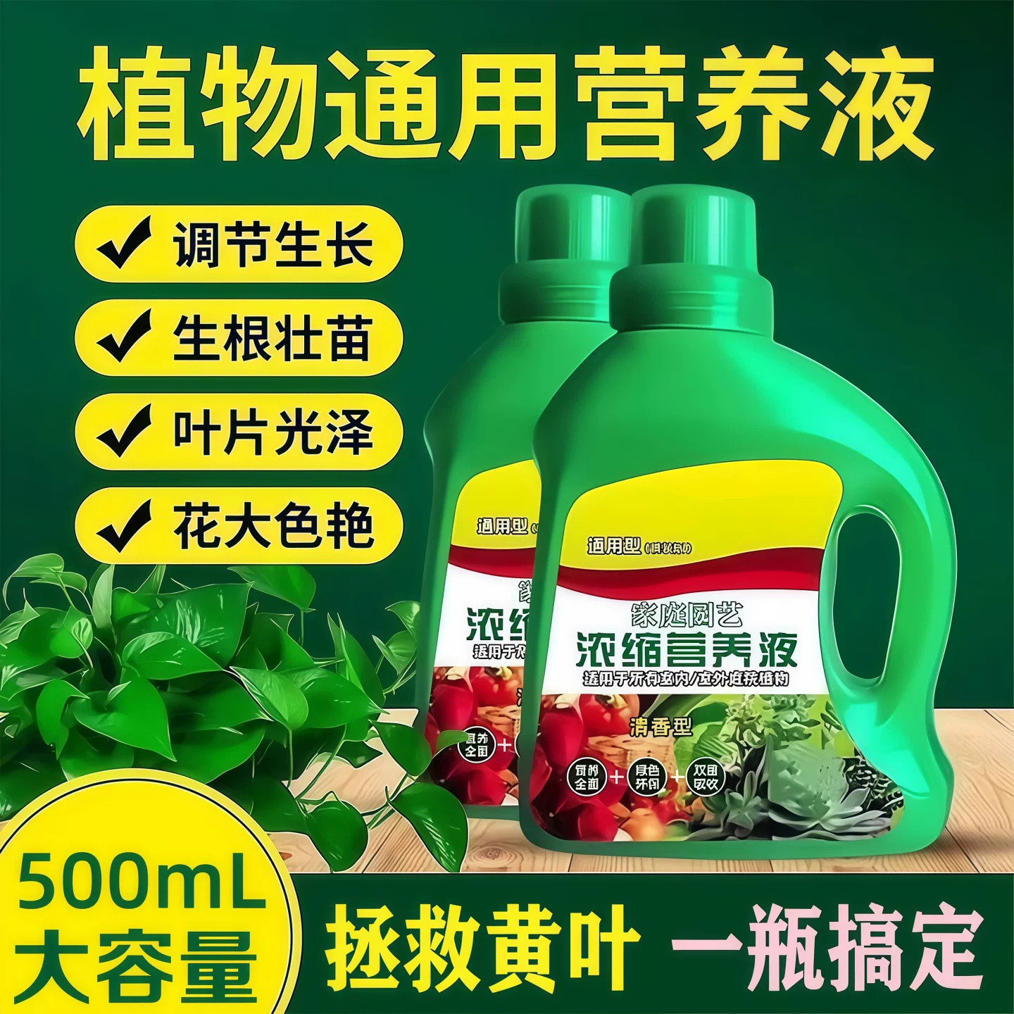 植物营养液通用型家用养花卉绿萝
