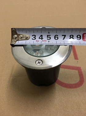LED户外圆形1W3W矮灯桶薄地埋灯地脚灯墙角灯台阶灯埋地灯防水