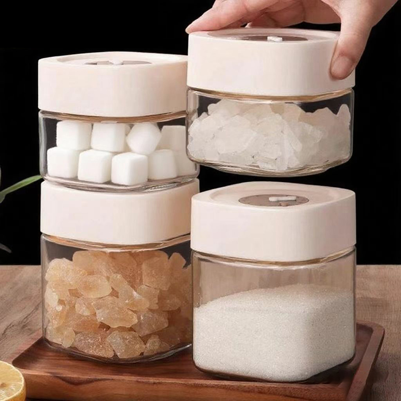 日本家用白糖防潮密封罐