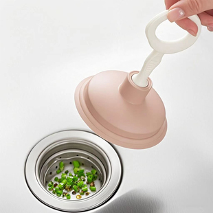 日本家用下水道疏通器卫生间水池厨房水槽堵塞管道浴缸皮搋子吸棒