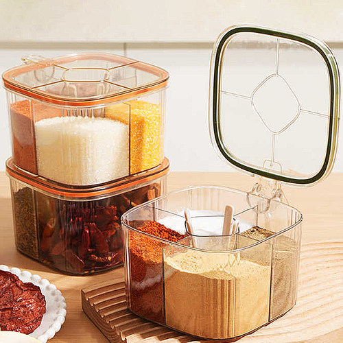 日本密封调料盒厨房家用