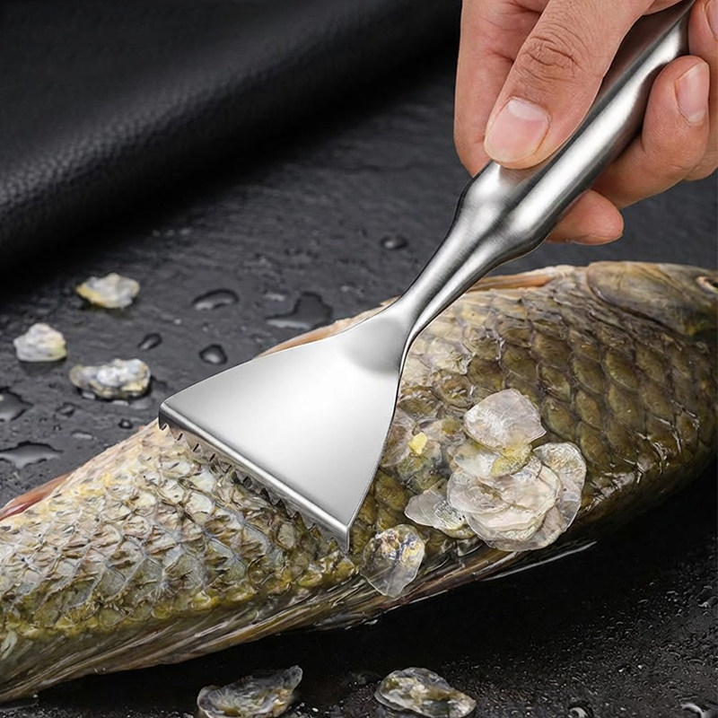 日本304不锈钢鱼鳞刨工具厨房刮鱼鳞器手动打鱼刀厨房去鱼鳞工具,厨房/烹饪用具,鱼鳞刨,淘宝优惠券,粉丝福利购,淘宝优惠卷