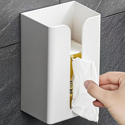 日本品牌免打孔纸巾盒