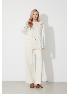 RUGOSAM「直筒裤系列」早秋新品丨宽边显瘦直筒多色牛仔裤RB0692