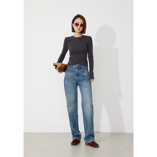 RUGOSAM「锥形裤系列」暖冬新品 丨高腰女复古牛仔裤RB0439