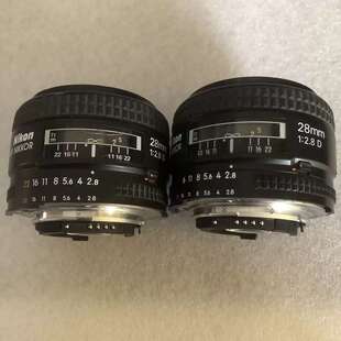 可维修尼康 AF 28mm F2.8D 单反镜头 广角镜头 定焦镜议价