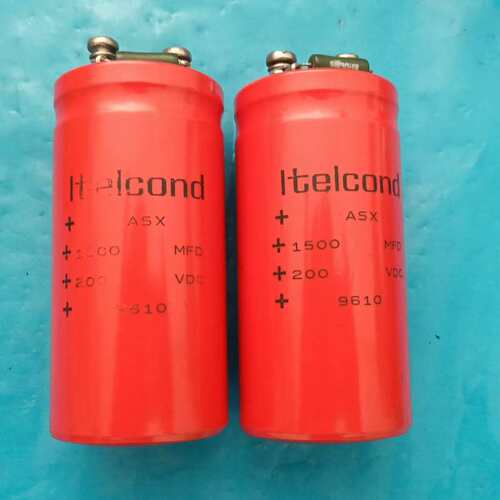 可维修ITELCOND 1500MFD 200VDC意大利艾特康议价