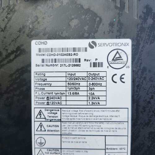 可维修拆机高创驱动器CDHD-0102AEB2-RO数量2台议价
