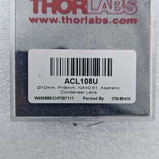 可维修THORLABS索雷博光学镜片 ACL108U议价