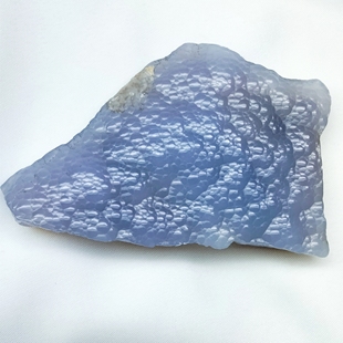 手抛纯原石蓝玉髓客厅玄关摆件桌面摆件原石玛瑙手把件矿石标本