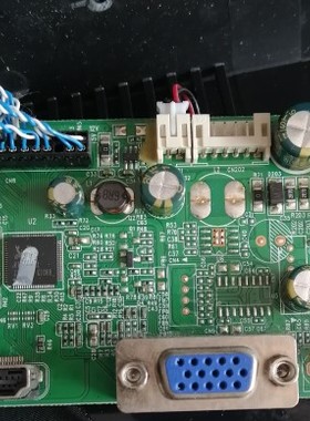 dostyle液晶显示器DM240主板 电源驱动一体板