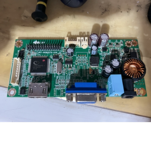 WESCOM长城显示器C3298WSR主板WS3298CS电源驱动一体板 普