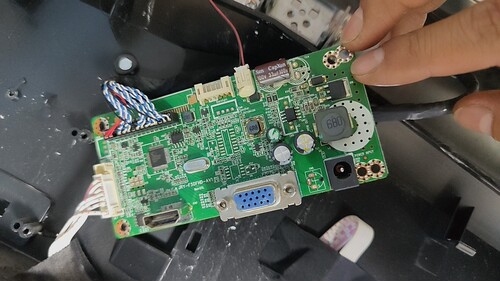 MAG美格显示器H2401W主板PM245W电源驱动一体板PM243W