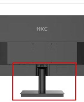 HKC惠科显示器V2418M支架v2718 底盘h249杆子h279底座 柱子v2511