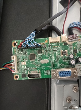 WESCOM长城显示器C2571主板MLHX240E电源驱动一体板
