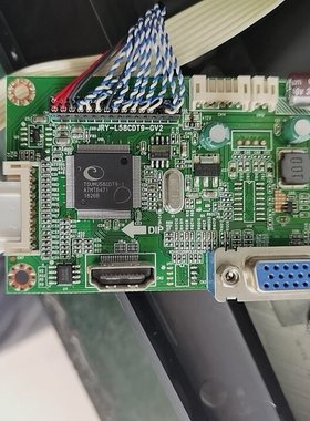 清华同方显示器V2000+主板E2258WF电源驱动一体板M2409