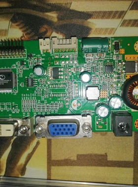 大水牛显示器I2300G主板GRC冠荣R2400M电源驱动一体板4线I2716G