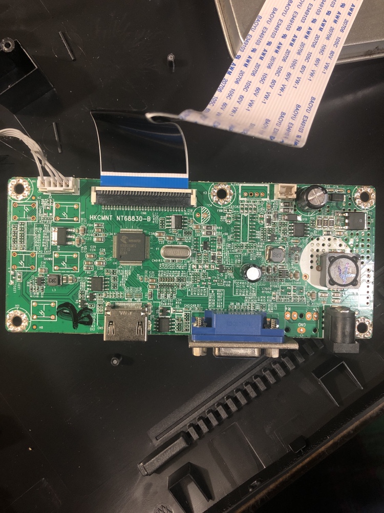 KOORUI显示器24N1A主板COLOR DISPLAY UNIT电源驱动一体板
