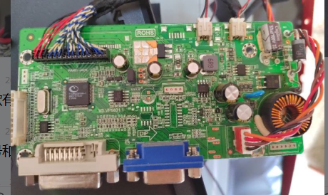 TIEM铁幕显示器C32B主板T32C12电源驱动一体板