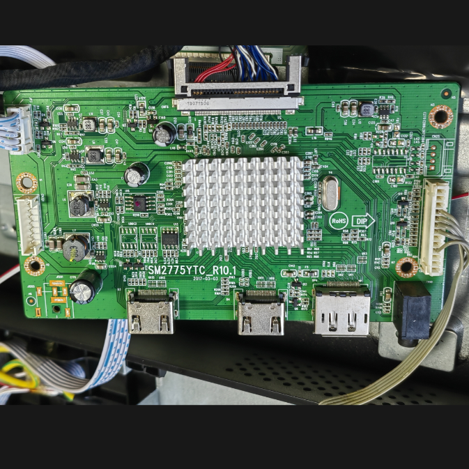 全新HYC显示器V70-144HZ主板M2758PC驱动板SM2775YTC-R10.1