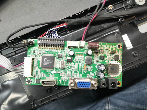 FOUNDSTAR显示器FD240V主板D240V电源驱动一体板