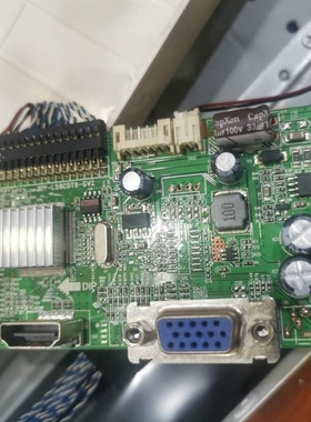 HKC惠科显示器NB24C4主板C2490电源驱动一体板4线c2407