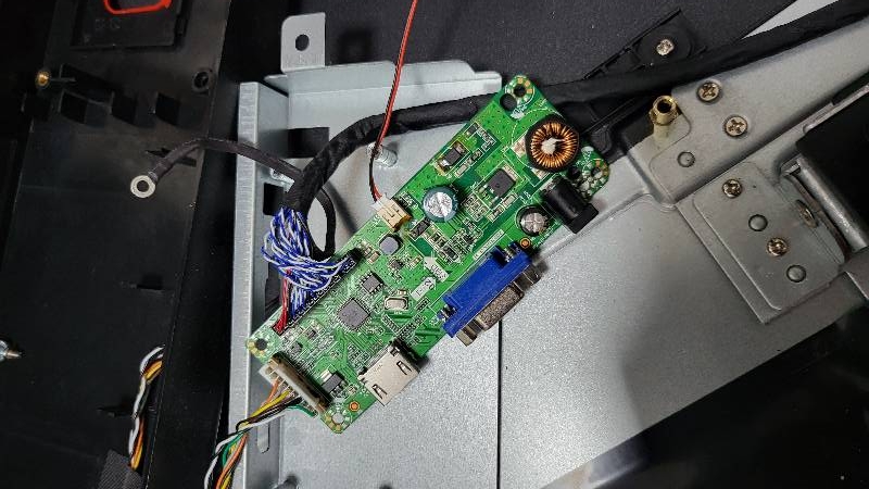 PANDA熊猫显示器PX25FA2主板C250电源驱动一体板PG25FA2