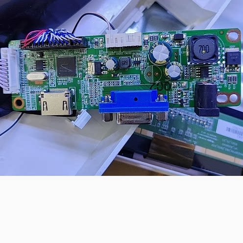 AMOI夏新显示器24CP01主板HG24ZB电源驱动一体板JAQ24H 2402