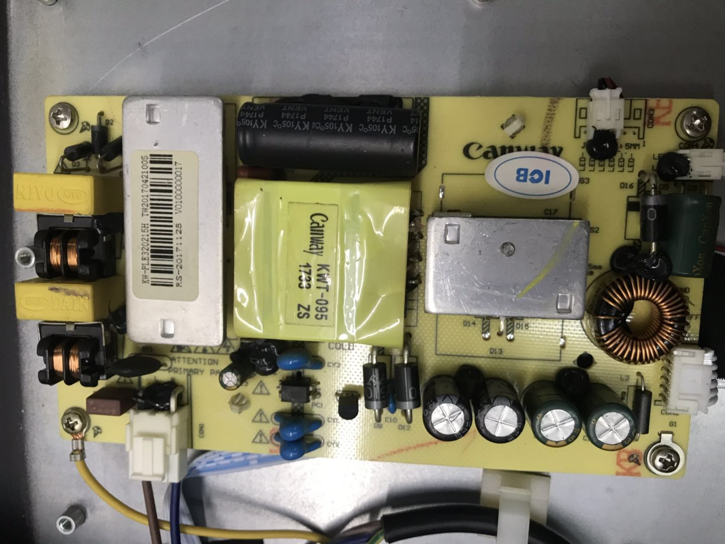 原装ICB显示器H3216C电源板Q322X高压板 升压板Q322G