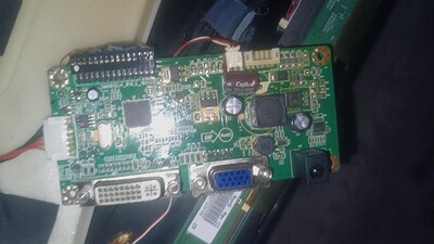 TOPVIEW冠捷显示器E2241WD/WG主板H22181电源驱动一体板（开关）