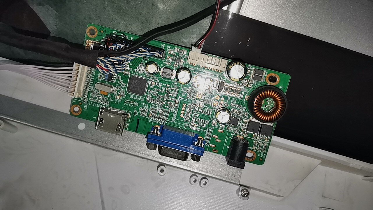 AMOISONIC厦新显示器HT2401A4主板G3201QW电源驱动一体板 特