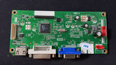 ICB显示器驱动板 主板 AD板V8811.1 E320267 2E15713A
