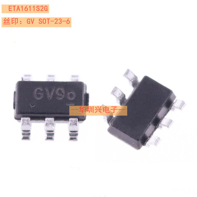 ETA1611S2G ETA1611丝印GV* SOT23-6 24V异步升压IC芯片 原装