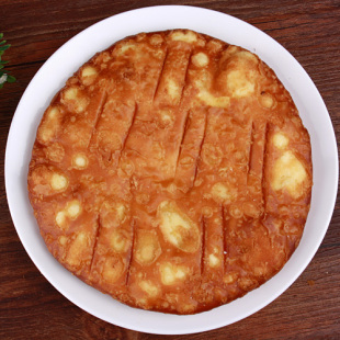 呼市马月饼林焙子家 油饼好吃起来标题也任性 油香甜咸2种口味