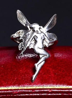 庭院仙女欧洲纯银浪漫古董首饰