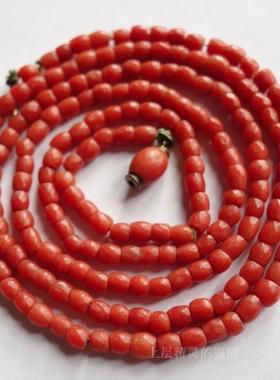 维多利亚古董项链有机宝石手工