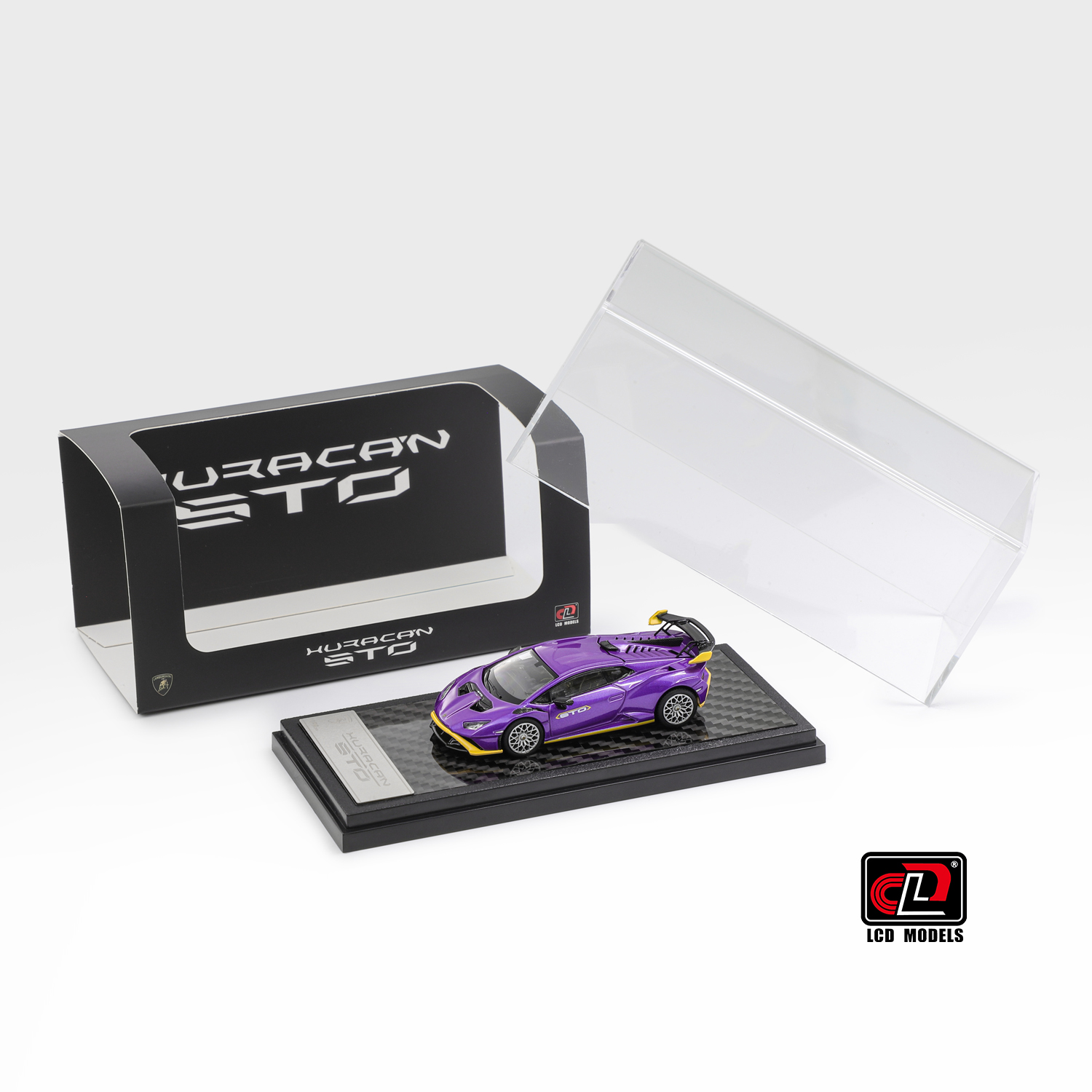[现货]LCD 1:64 兰博基尼 飓风Huracan STO 小牛 合金汽车模型