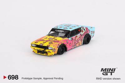 MINIGT 1:64 日产 Skyline Kenmeri Liberty Walk LBWK KUMA 698