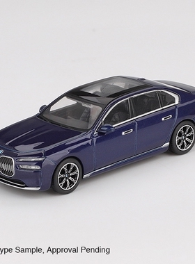 [现货]MINIGT 1:64 宝马 BMW i7 xDrive60 Tanzanite合金模型1111