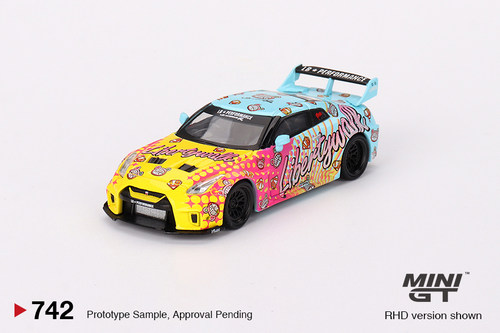 MINIGT 1:64 LB-Silhouette WORKS GT NISSAN 35GT-RR合金车模742